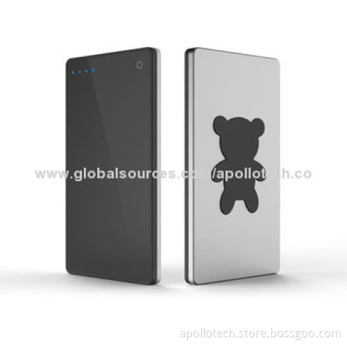 Portable Slim Power Banks, with 2,200mAh Real-capacity, Supports Qi Wireless Charging, Fancy Design